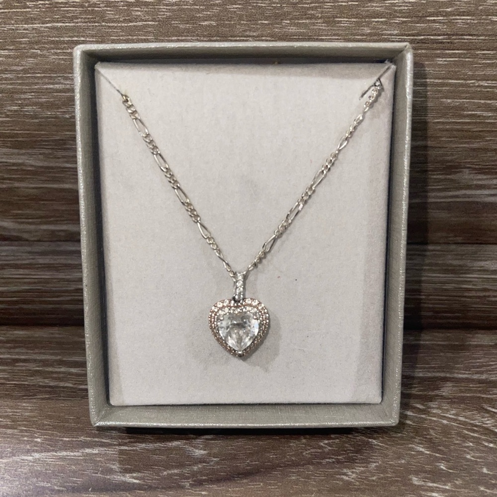 Zales heart pendant
